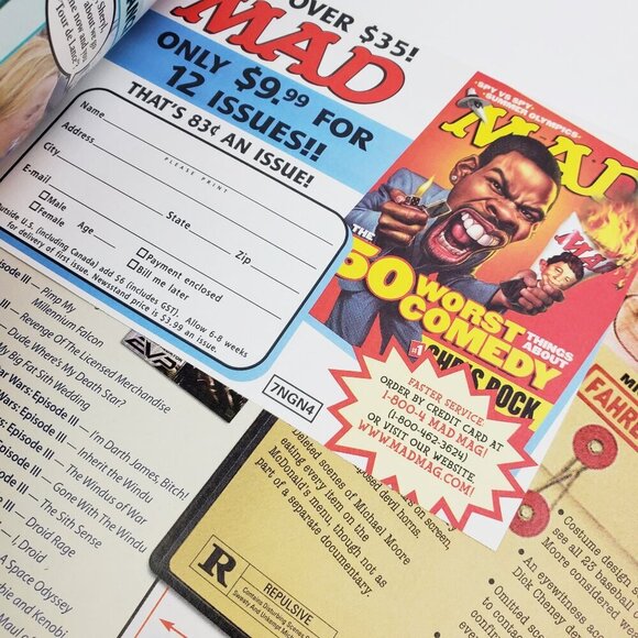 MAD Magazine George Bush Dr. Seuss Donald Trump VTG November 2004 Unread Stock - Picture 9 of 11